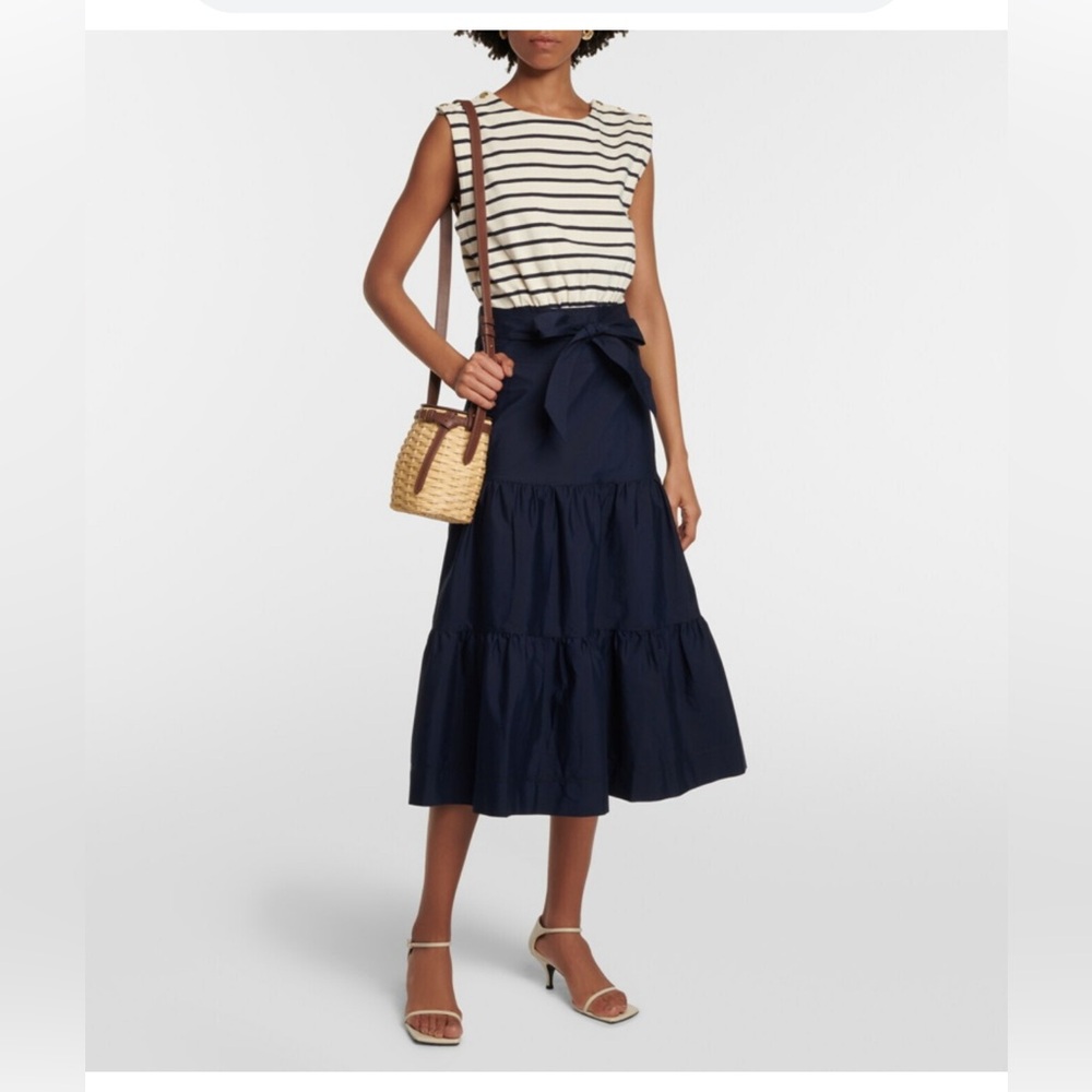 Veronica Beard Pazila cotton midi dress